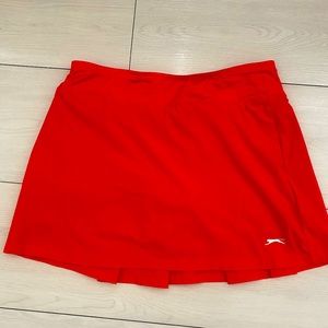 Red Slazenger Golf Skirt